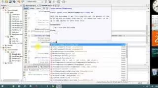 How to use a ComboBox to change the clours on NetBeans