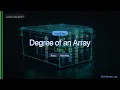 LeetCode 697 Degree of an Array The HashMap Trick C