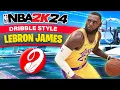 NBA 2K24 Best Dribble Tutorial for Beginners Simple Dribble Style Guide with HANDCAM