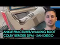 Ankle Fracture Walking Boot San Diego
