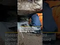 Rescuers in Gaza pull Palestinians out of buildings collapsed by Storm Byron | AJ #shorts