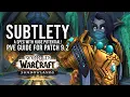 Subtlety Rogue DPS Guide A Spec With Potential For PvE In Patch 9 2 - WoW Shadowlands 9 2
