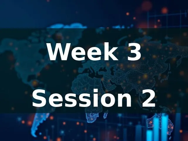2025 05 25 Week 3 Session 2 - TDS May 2025