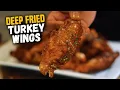 How to Make the Crispiest Fried Turkey Wings