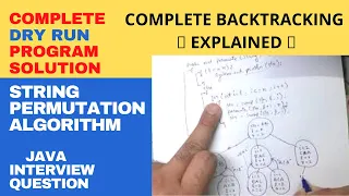 String permutation algorithm All permutation of a string