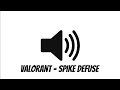 Valorant - Spike Defuse Sound Effect