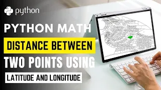 Python program to calculate distance between two points using latitude and longitude