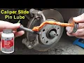 Caliper Slide Pin Lubrication