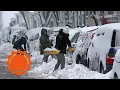 Major nor easter blasts New York City with snow and high winds AccuWeather