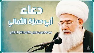 دعاء أبي حمزة الثمالي للإمام علي بن الحسين عليهم السلام المرجع الديني الشيخ فاضل المالكي 