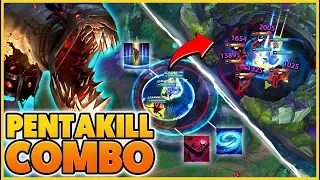 *EASY PENTAKILLS* THIS COMBO BREAKS LEAGUE OF LEGENDS (HILARIOUS) - BunnyFuFuu | League of Legends