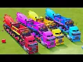 Download Lagu TRANSPORT WORK WITH COLORS TRUCK CARS EXCAVATORS WITH ALL MIXER  TRANSPORTING IN FS22 #16