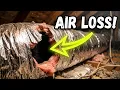 How to fix tear in ductwork Easy