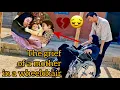 Download Lagu Children's hidden tears😢: The sad moments of seeing Maryam in a wheelchair.