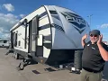 2021 FUEL 305 TRAVEL TRAILER TOY HAULER PARTY DECK AND GENERATOR