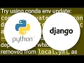 How to update an existing Conda environment with a yml file