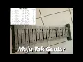 Not Angka Lagu Maju tak Gentar #drumband #majutakgentar#viral