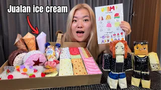 Aku Jualan Ice Cream Paper Squishy!