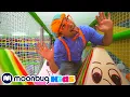 Download Lagu Blippi Visits The Play Place Indoor Playground! | Learning With Blippi | Educational Videos For Kids