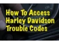 SBTV How To - Accessing Computer Trouble Codes On Harley Davidson Motorcycles
