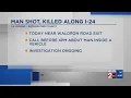 Man dies after being found shot on I-24 in Rutherford County