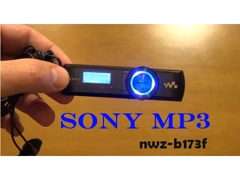 Download MP3 Sony mp3 NWZ-B173F (English review)
