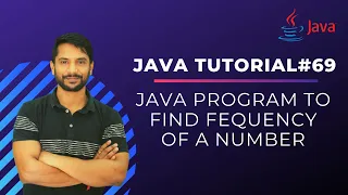 Frequency of a Number in Array Java Programming In Hindi