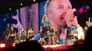 Coldplay WE PRAY With TWICE X Elyanna 250419 Coldplay MUSIC OF THE SPHERES Tour Seoul 