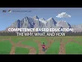 Competency-Based Education The What Why and How Course Trailer