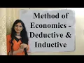 Method of Economics - Deductive Inductive