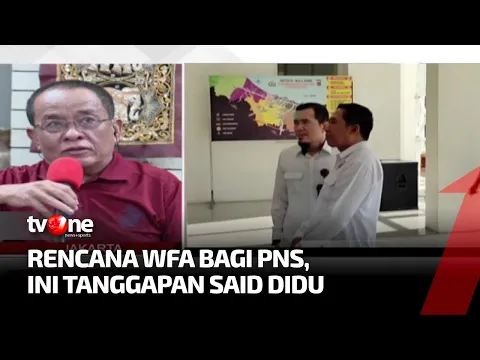 Soal ASN Work From Anywhere, Said Didu: Ide Ini Bagus
