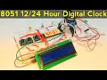Digital Clock Using 8051 microcontroller 8051 Digital Clock