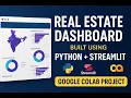 Real Estate Market Analysis Dashboard Using Python Streamlit Full Project Walkthrough