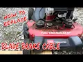 How To Replace A Blade Engagement Cable - Toro TimeMaster 30 Brake Cable