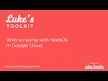 Web Scraping with Node js in Google Cloud
