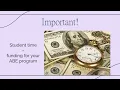 SiD Orientation Series 4 Student Screens
