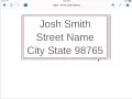 Make and print labels on iPad How to select label template using Mailing Label Designer