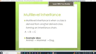 Tutorial 16 Inheritance in C Single Multilevel Multiple Inheritance Explained