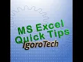Convert formulas to values - Excel Quick Tips