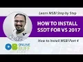 How to Install SSDT Step By Step How to Install Msbi Part 4