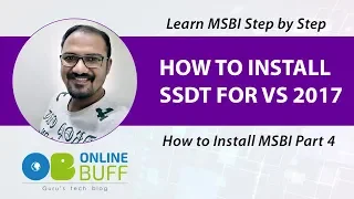 How to Install SSDT Step By Step How to Install Msbi Part 4