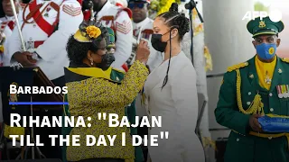 replay rihannas speech in full as she is honoured at barbados independence day ceremony afp