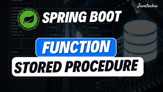 Spring Boot Stored Procedures Functions Hands-On Guide Javatechie