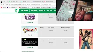 PA Lottery second chance draw 1 8 25