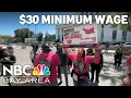 30 minimum wage up for debate in Alameda County