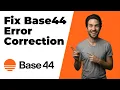 Fix Base44 Error Correction Quick Fix Guide