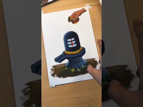Trying Most Viral 😳 Art Of Mahadev 🧿 Shivling for first time ✨ #shorts