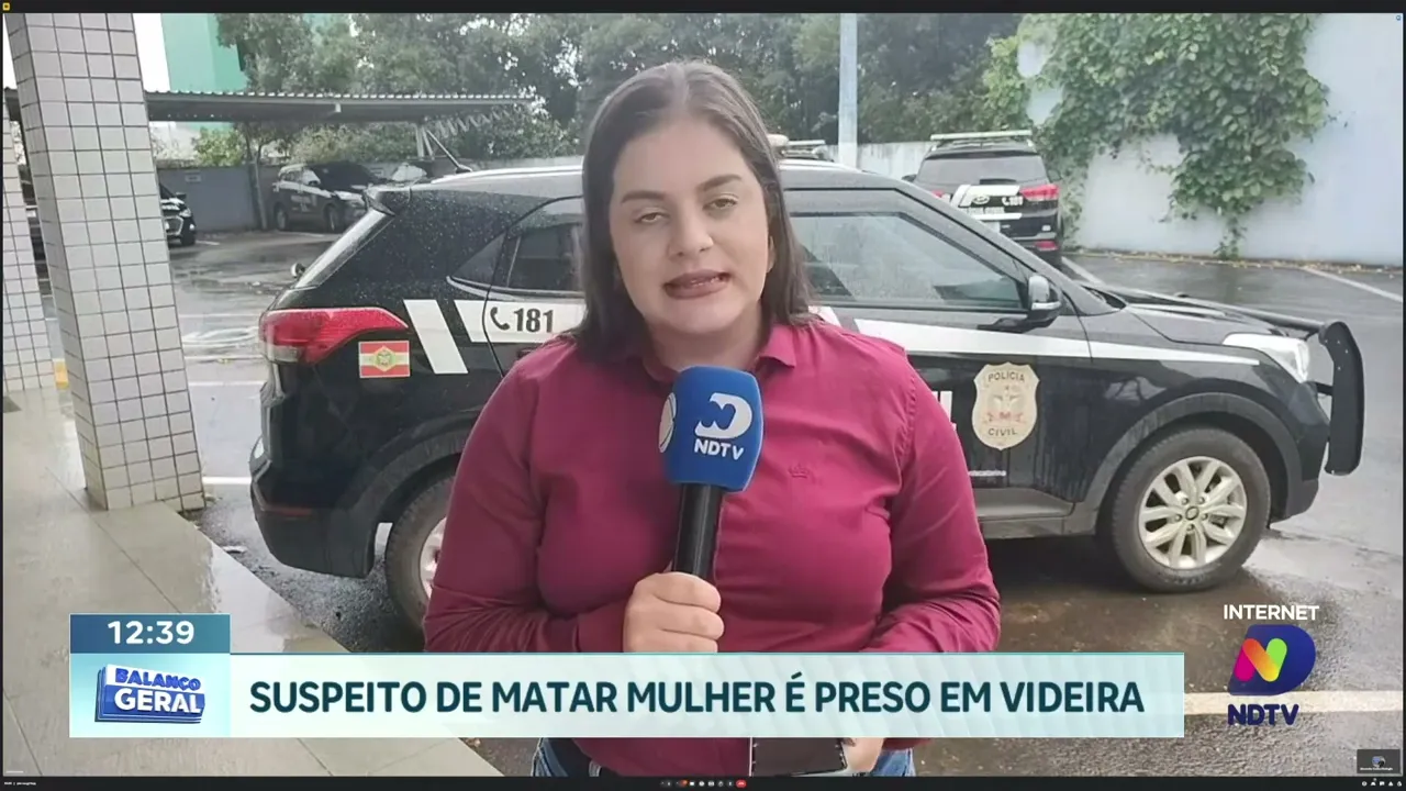 Prisão do Suspeito: Caso de Homicídio em Videira