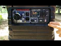 Starting the Harbor Freight Predator 3500 Watt Super Quiet Inverter Generator
