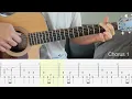 Like Real People Do - Hozier - Guitar Tutorial + TABS on screen